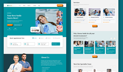 "DenTox - Modern Dental Care Website UI Design 🦷✨" appointmentbooking bluecolor scheme cleandesign dentalclinic dentalwebsite figmadesign healthcareui healthcareux landingpagedesign medicalwebsite minimalui modernui professionalwebsite responsivedesign servicepage ui designinspiration userexperience webdesigntrends websiteconcept webuidesign