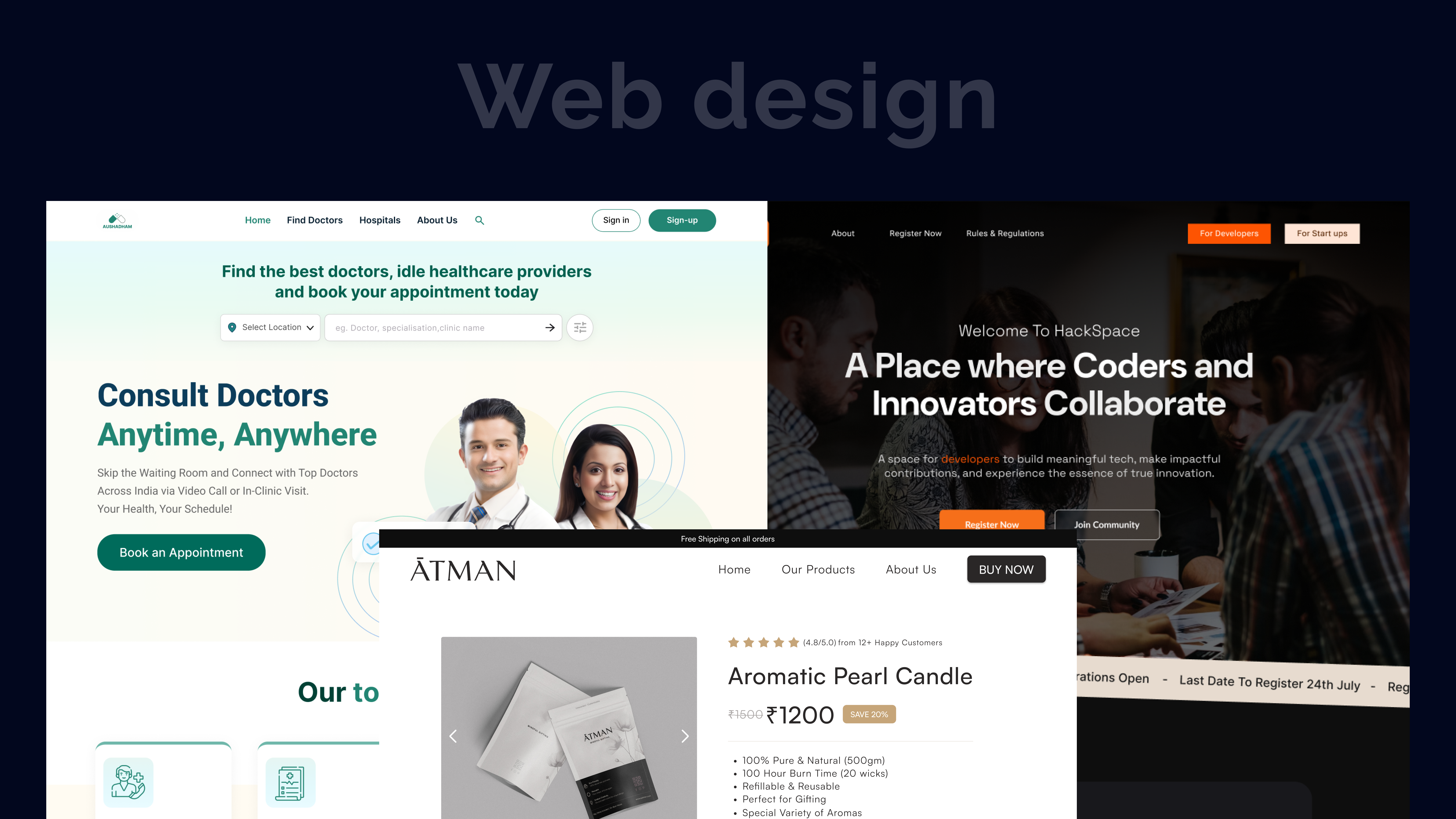 Example of Landing Page | Website | Saa S  Design