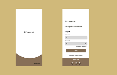 Day 1 UI challenge - Login page of bakery figma login page ui uiux design ux
