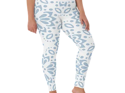 Custom Yoga Pant Design creative design custom yoga pant illustration legging design yoga pant