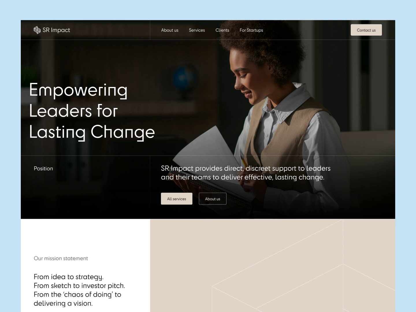 Example of Website Design Audit