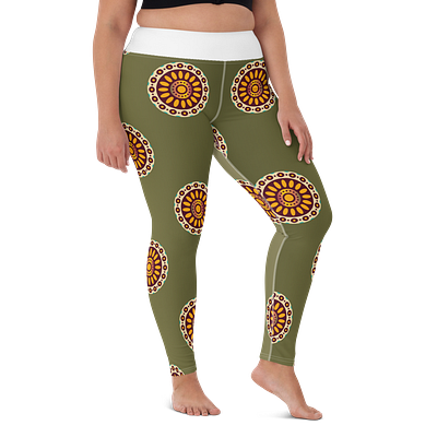 Custom yoga legging design graphic design illustration legging design yoga design yoga legging design yoga pant