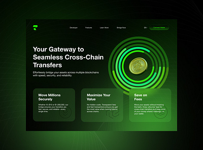 Crypto Bridge Design graphic design ui ux