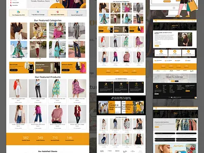 Women's Clothing Store ecommerce store website design women clothing woocommerce