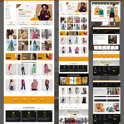 Women's Clothing Store ecommerce store website design women clothing woocommerce