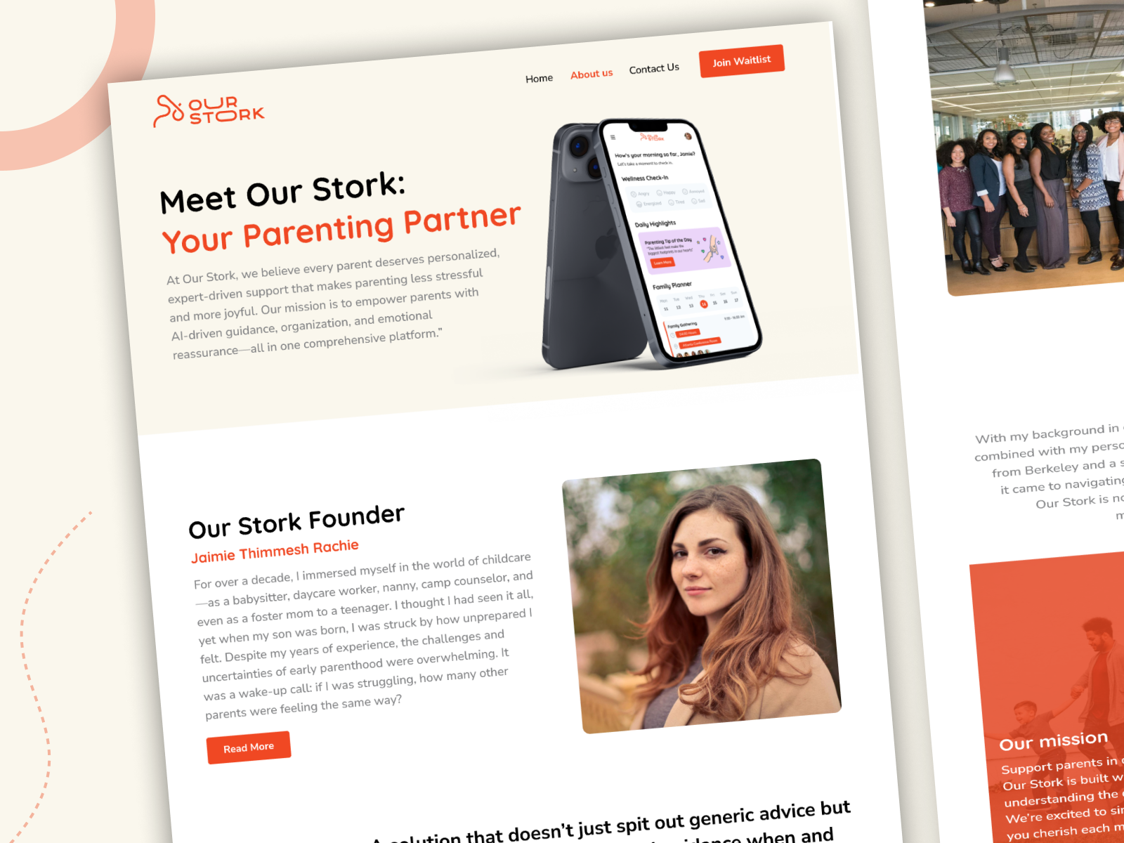 Example of Website UI/UX Design In Figma 