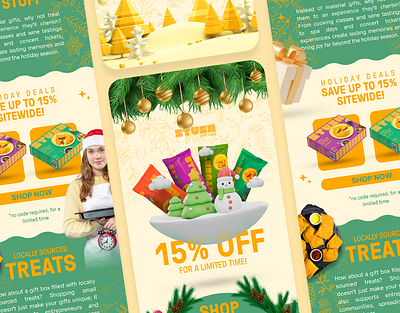 Christmas email marketing newsletter design | klaviyo 2025 email campaign christmas email design creative new year email festive xmas email holiday email template new year email design seasonal email design xmas and 2025 email xmas email design xmas holiday email