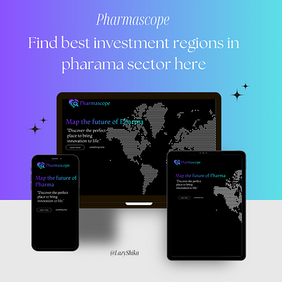 Pharmascope buisness design figma graphic design logo medicine mockup pharma ui ux