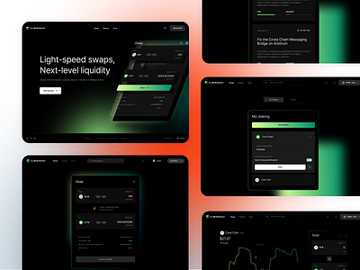 CuSwap Swapping Platform animation app branding crypto design graphic design illustration logo motion graphics swap typography ui ux vector web3