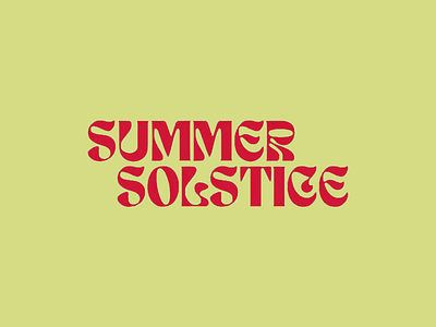 Summer Solstice - Brandmark Design brand brand design brand identity branding brandmark company company logo design creative creative logo creativity design designer icon identity logo design logoidentity logomaker logomark mark summer