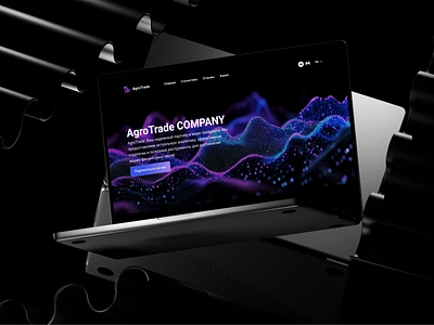 Home page for a trading company crypto cryptocurrency design homepage homescreen landing trading