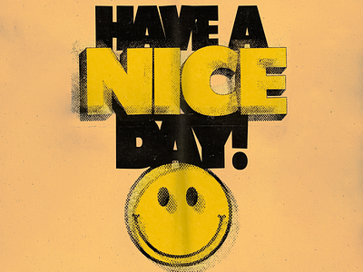 Positive Vibes Poster black bold typography cheerful design classic smile symbol creative encouraging good vibes modern motivational motivational poster optimistic tone positive poster design retro vibes smile smiley face typographic vintage aesthetics yellow yellow and black theme