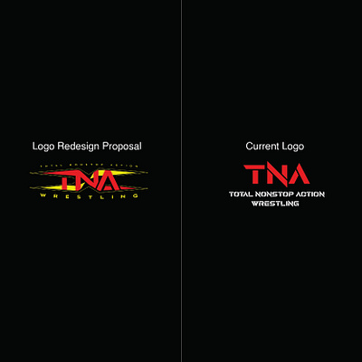 TNA Wrestling Logo brand brand identity branding impact logo logo design sports wrestling