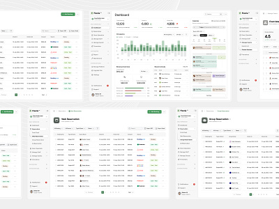 SaaS Hotel Software UI - Showcase animation animation saas crm dashboard dashboard saas minimal dashboard product design saas saas dashboard saas hotel saas software software design