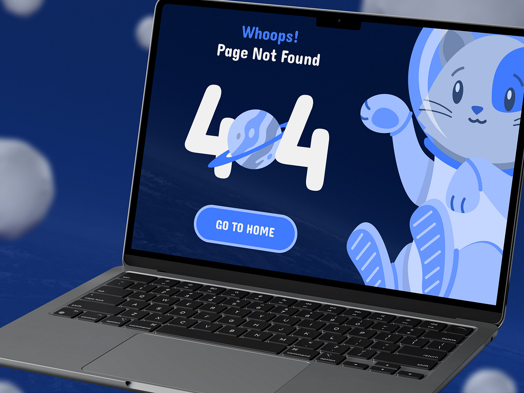 404 Hata Sayfası Tasarımı / 404 Error Page Design