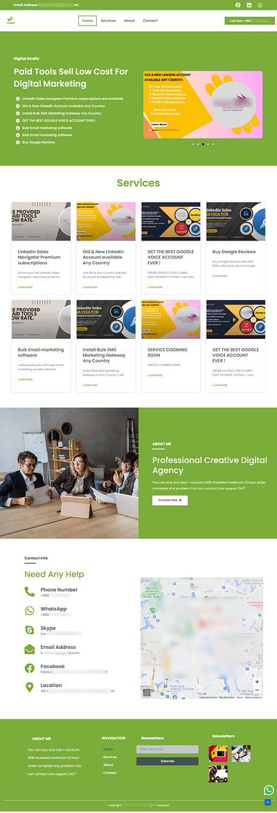 WordPress Landing Page Design elementor elementor pro redesign website website website design wordpress wordpress website