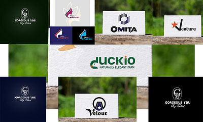 I am a professional logo designer 3d attractive branding graphic design logo modern unique