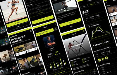 My Fight Pal - Online Boxing Lessons competitve analysis design information architecture mobile app design re design ui ux
