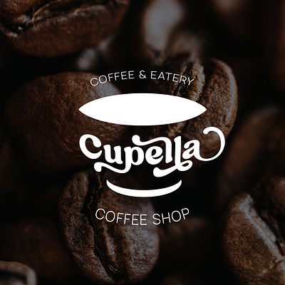 Cupella - Logo Design branding coffee coffee shop design experimental graphic design logo visual identity