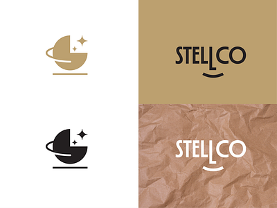 STELLCO branding coffee logo food logo graphic design logo restaurant logo