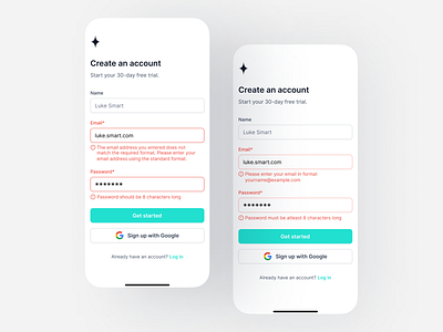 Sign up UI Design app ui uidesign ux