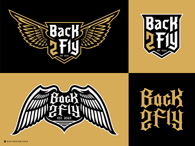 DESIGN FOR BACK2FLY MERCH apparel badge logo branding clothing brand clothing line design esports illustration letter mark logo design logo mark mascot mascot logo merchendise shield logo sports brand sports design ui wingslogo wordmark