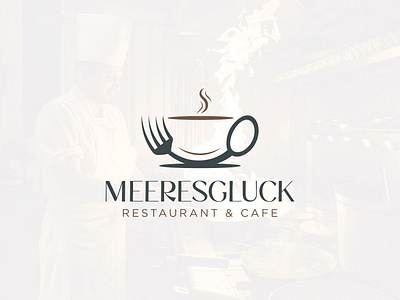 Restaurant & cafe logo! branding cafe coffee cup designer logo food logo graphic logo logo design minimalist negative space professional restaurant restaurant logo vector spoon unique logo