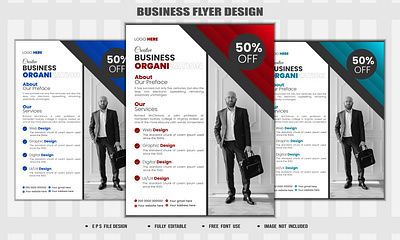 I will business flyer design even motion flyer design. 3d animation branding design graphic design illustration logo motion graphics ui vector