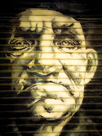 Πορτρέτο - Portrait illustration photoshop street art wall design αθήνα σχέδιο τοιχογραφία φωτογραφία