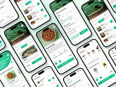 Mobile App - Effortless Meal Ordering checkoutflow clean ui design figma food foodapp interface design min mobile app design mobile design mobile interface orderprocess ui userjourney ux