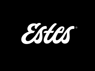 Estes - Bespoke Logotype bespoke brand designer branding custom lettering estes graphic design lettering logo type design typography word mark