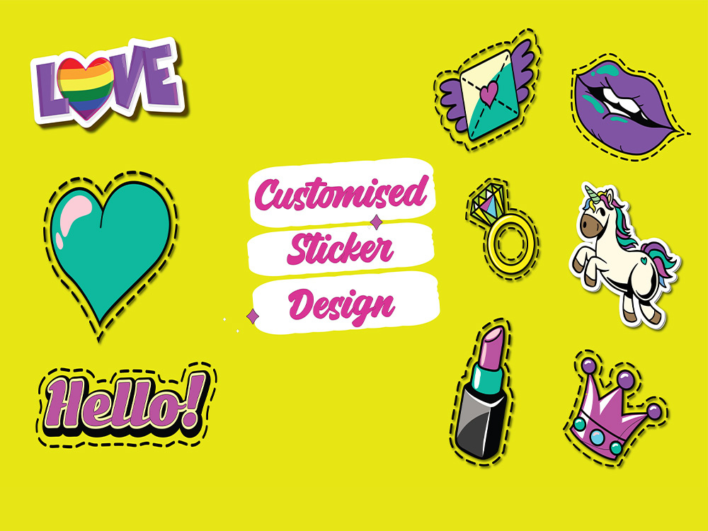 Example of I Will Design Custom Sticker Designs