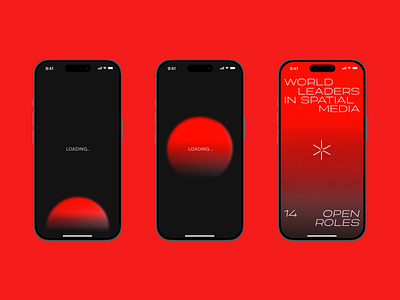 Infomediji: website minimal red typography ui uiuxdesign vr web webdesign website