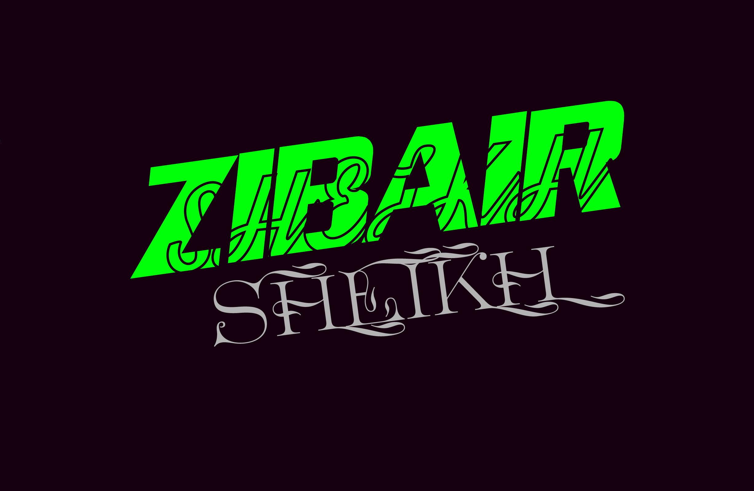 Example of Typography T Shirt Design: