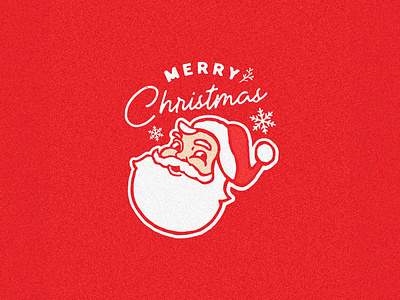 Santa Logo christmas christmas design christmas inspiration christmas inspo christmas logo holiday logo logo logo design mascot logo retro logo santa santa claus santa design santa inspo santa logo vintage logo vintage santa