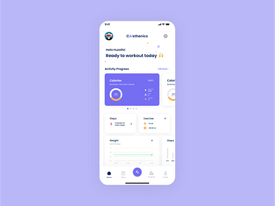 CAIsthenics - iOS Homepage