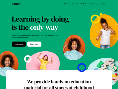 Educo / 2022 branding design graphic design illustration material design typography ui user interface