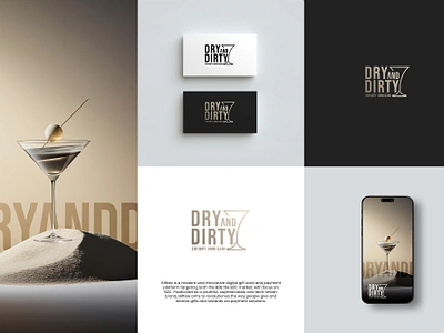 Dry and Dirty - Logo Design brand branding design drink graphic design logo logodesign logofolio logos modern