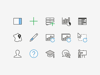 PowerPoint Toolbar Icons – Datawrapper figma icon toolbar