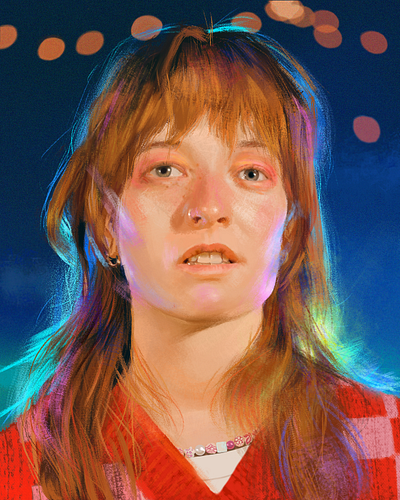 Orla art color digital drawing fanart illustration lighting orla gartland painting photoshop