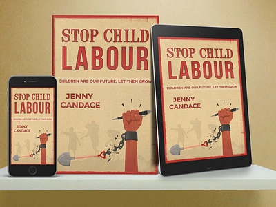 Stop Child Labour 3d book mockup book book art book cover book cover art book cover design book cover designer book cover mockup cover art ebook ebook cover epic epic book epic book covers epic bookcovers epic covers non fiction book cover paperback professional book cover stop child labour