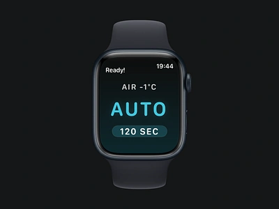 dip - Cold Plunge Tracker app design ios minimal swiftui ui watchos