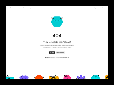 404 page 404 404 page clean ui creative error figma icons illustrations landing page minimal modern oops oops! page not found somethings missing ui ux web design website weve lost this page