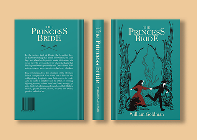 Book Cover Redesign: The Princess Bride book cover fantasy graphic design illustration illustrations layout design princess bride