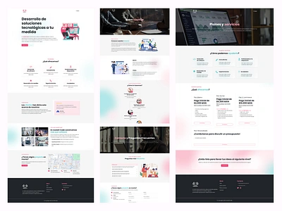 AxolotlCode Website [Redesign] figma figma design redesign ui uiux ux website website redesign wireframe