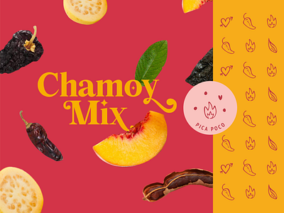 Chamoy Fruits branding graphic design layout socialmedia