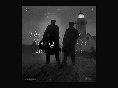 The Lighthouse — Website Concept 1900 a24 art direction black and white comedy dark film interaction island layout lighthouse mad movie mystical newspaper old sea ui webdesign website