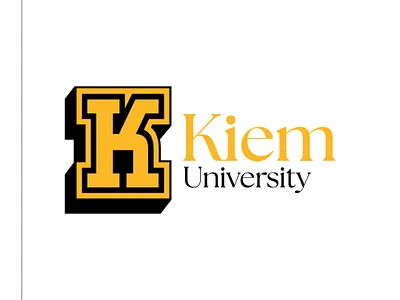 Day 38: University Logo - Kiem University #dailylogochallenge brand identity branding dailylogochallenge graphic design logo university