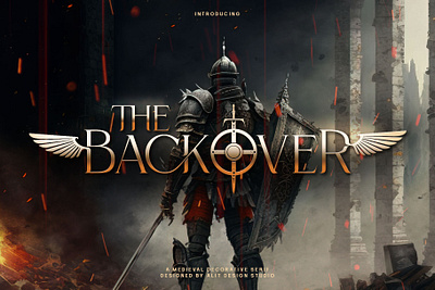 Back Over Typeface design font fonts letteing typeface