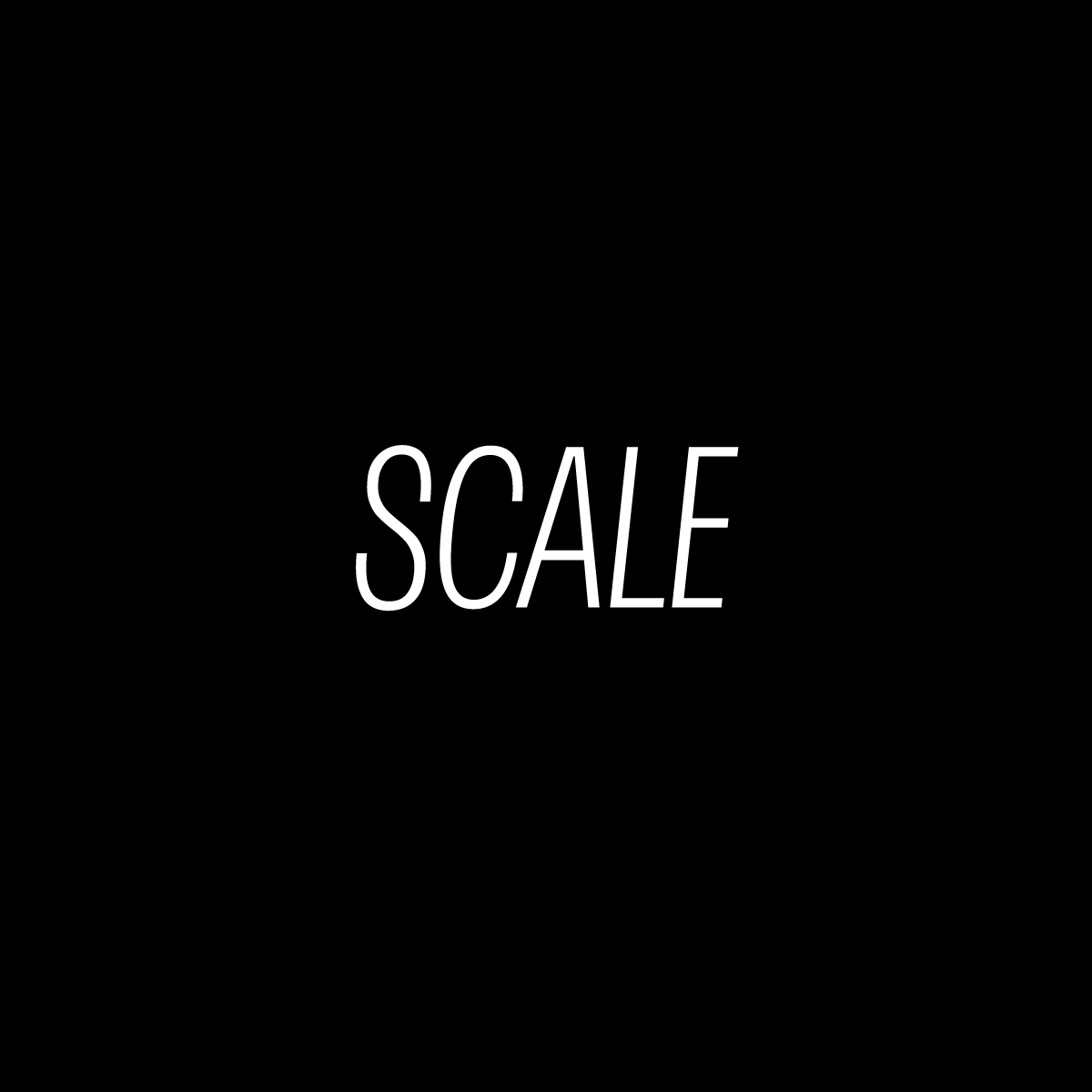 Scale Italics custom design font scale type type design typography variable font